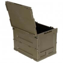 MFH Plastic Folding Storage Case 20 l - Olive