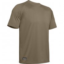 Under Armour Mens Tactical Tech Short Sleeve T-Shirt - Tan - 3XL