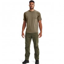 Under Armour Mens Tactical Tech Short Sleeve T-Shirt - Tan - XL