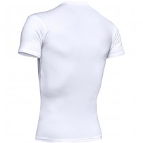 Under Armour Mens Tactical HeatGear Compression T-Shirt - White - M