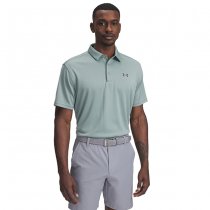 Under Armour Tech Polo - Silica Green / Pitch Grey - M