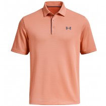Under Armour Tech Polo - Canyon Pink / Pitch Grey - M