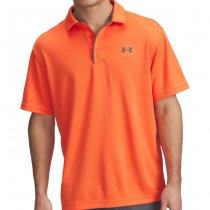 Under Armour Tech Polo - Fire / Pitch Grey - XL