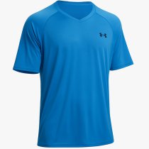Under Armour Tech 2.0 V-Neck Short Sleeve - Ether Blue / Black - 2XL