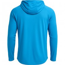 Under Armour Mens Tech 2.0 Hoodie - Ether Blue / Black - L