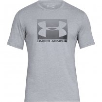 Under Armour Boxed Sportstyle Short Sleeve T-Shirt - Steel Light Heather - XL
