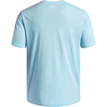 Under Armour Mens Team Issue Wordmark Short Sleeve - Stream / White - M