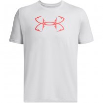 Under Armour Fish Hook Logo T-Shirt - Halo Grey - 3XL