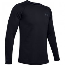 Under Armour Mens ColdGear Base 4.0 Crew - Black / Pitch Grey - XL