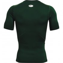 Under Armour Mens HeatGear Compression Short Sleeve - Green - 3XL