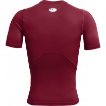 Under Armour Mens HeatGear Compression Short Sleeve - Cardinal - XL