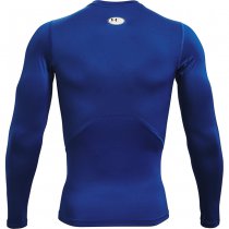 Under Armour Mens HeatGear Compression Long Sleeve - Royal - 3XL