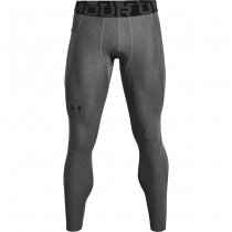 Under Armour Mens HeatGear Compression Leggings - Carbon Heather - L