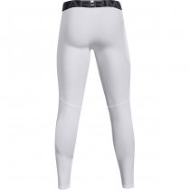 Under Armour Mens HeatGear Compression Leggings - White - XL