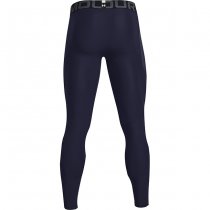 Under Armour Mens HeatGear Compression Leggings - Navy Blue - L