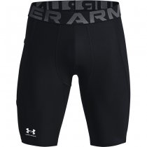 Under Armour Mens HeatGear Pocket Long Shorts - Black - M