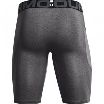 Under Armour Mens HeatGear Pocket Long Shorts - Carbon Heather - M