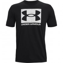 Under Armour Mens ABC Camo Boxed Logo Short Sleeve - Black - S