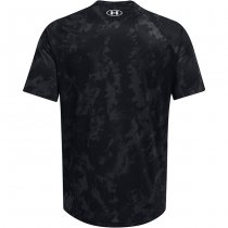 Under Armour Mens Tech ABC Camo Short Sleeve - Black - XL