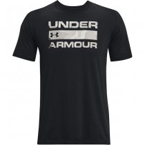 Under Armour Mens Stacked Logo Fill T-Shirt - Black - S