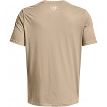 Under Armour Mens Stacked Logo Fill T-Shirt - City Khaki - XL