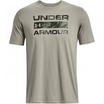 Under Armour Mens Stacked Logo Fill T-Shirt - Grove Green - XL