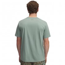 Under Armour Mens Stacked Logo Fill T-Shirt - Silica Green / Olive - S