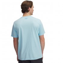 Under Armour Mens Stacked Logo Fill T-Shirt - Stream / Ether Blue - L