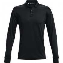 Under Armour Mens Tactical Performance Polo 2.0 Long Sleeve - Black - XL
