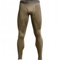Under Armour Mens Tactical ColdGear Infrared Base Leggings - Tan - S