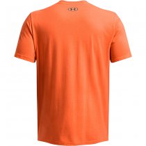 Under Armour Mens Antler Hunt Logo T-Shirt - Team Orange / Anthracite - L