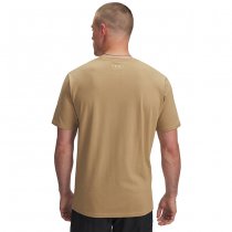 Under Armour Mens Antler Logo T-Shirt - Camel / Khaki Base - S