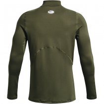 Under Armour Mens ColdGear Fitted Mock - Marine OD Green - XL