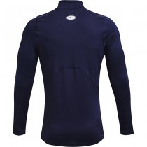 Under Armour Mens ColdGear Fitted Mock - Navy Blue - XL