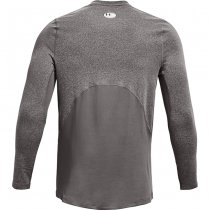 Under Armour Mens ColdGear Fitted Crew - Heather Grey - XL