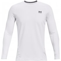 Under Armour Mens ColdGear Fitted Crew - White - XL