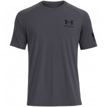 Under Armour Mens Tech Freedom Short Sleeve T-Shirt - Grey - XL