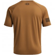 Under Armour Mens Tech Freedom Short Sleeve T-Shirt - Coyote - L