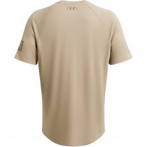 Under Armour Mens Tech Freedom Short Sleeve T-Shirt - Tan - 3XL