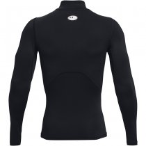 Under Armour Mens HeatGear Mock Long Sleeve - Black - M