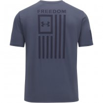 Under Armour Freedom Flag T-Shirt - Grey - L