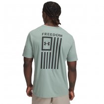 Under Armour Freedom Flag T-Shirt - Silica Green - 3XL