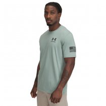Under Armour Freedom Flag T-Shirt - Silica Green - M