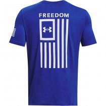 Under Armour Freedom Flag T-Shirt - Royal - 3XL