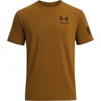 Under Armour Freedom Flag T-Shirt - Coyote - 2XL
