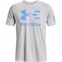 Under Armour Freedom Logo T-Shirt - Halo Grey Light Heather - S