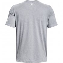 Under Armour Freedom Logo T-Shirt - Steel Light Heather - 3XL
