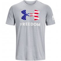 Under Armour Freedom Logo T-Shirt - Steel Light Heather - XL