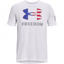 Under Armour Freedom Logo T-Shirt - White / Steel - L