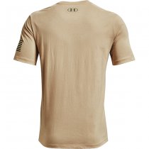 Under Armour Freedom Logo T-Shirt - Desert Sand - 2XL